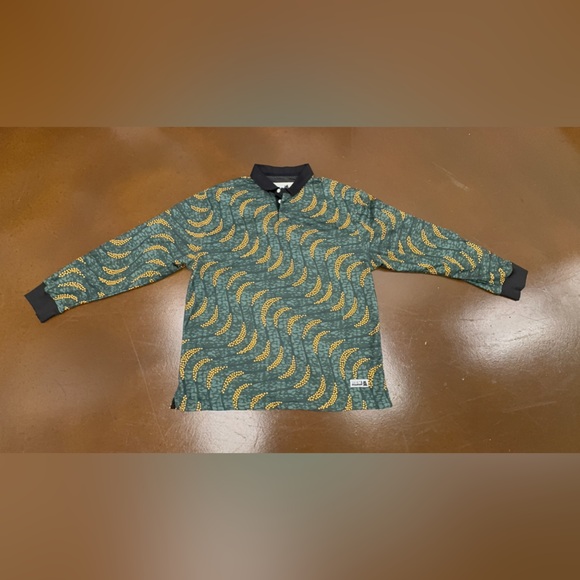 Green and Yellow Long Sleeve Tee - Picture 5 of 8